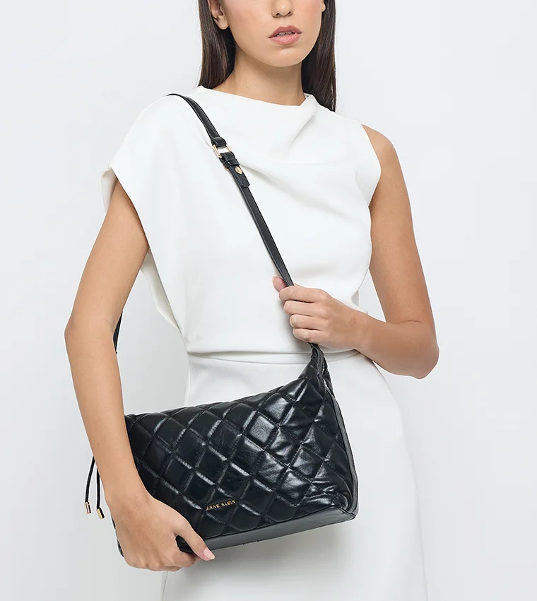 ANNE KLEIN Anne Klein Quilted Pu Crossbody Bag